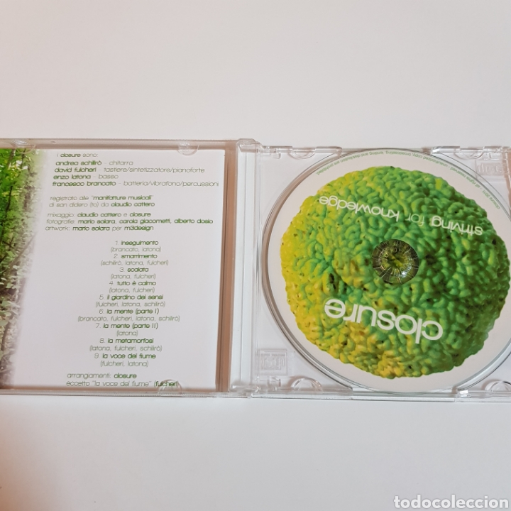 CDs de m&uacute;sica: CLOSURE - STRIVING FOR KNOWLEDGE - Foto 2