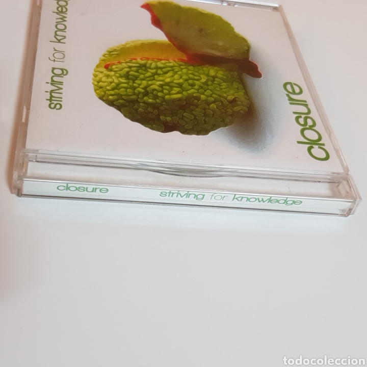 CDs de m&uacute;sica: CLOSURE - STRIVING FOR KNOWLEDGE - Foto 4