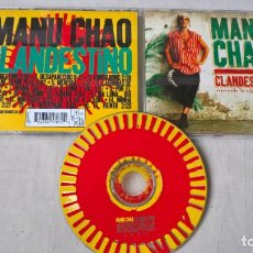 CD de Música: MUSICA CD MANU CHAO CLANDESTINO. Lote 202614633