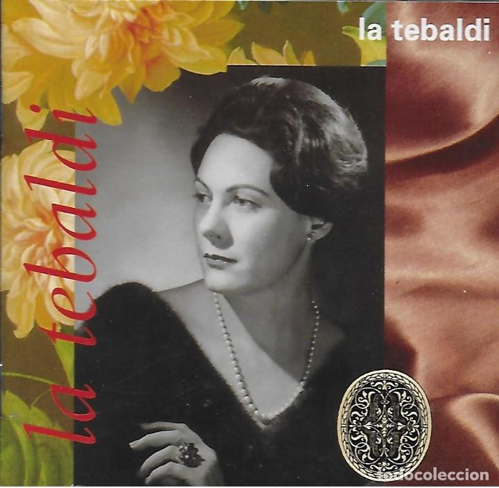 CDs de m&uacute;sica: RENATA TEBALDI. LA TEBALDI. 2 CD&acute;S - Foto 1