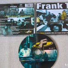 CDs de Música: MUSICA CD FRANK T LOS PAJAROS NO PUEDEN VIVIR EN EL AGUA PORQUE NO SON PECES. Lote 202725342