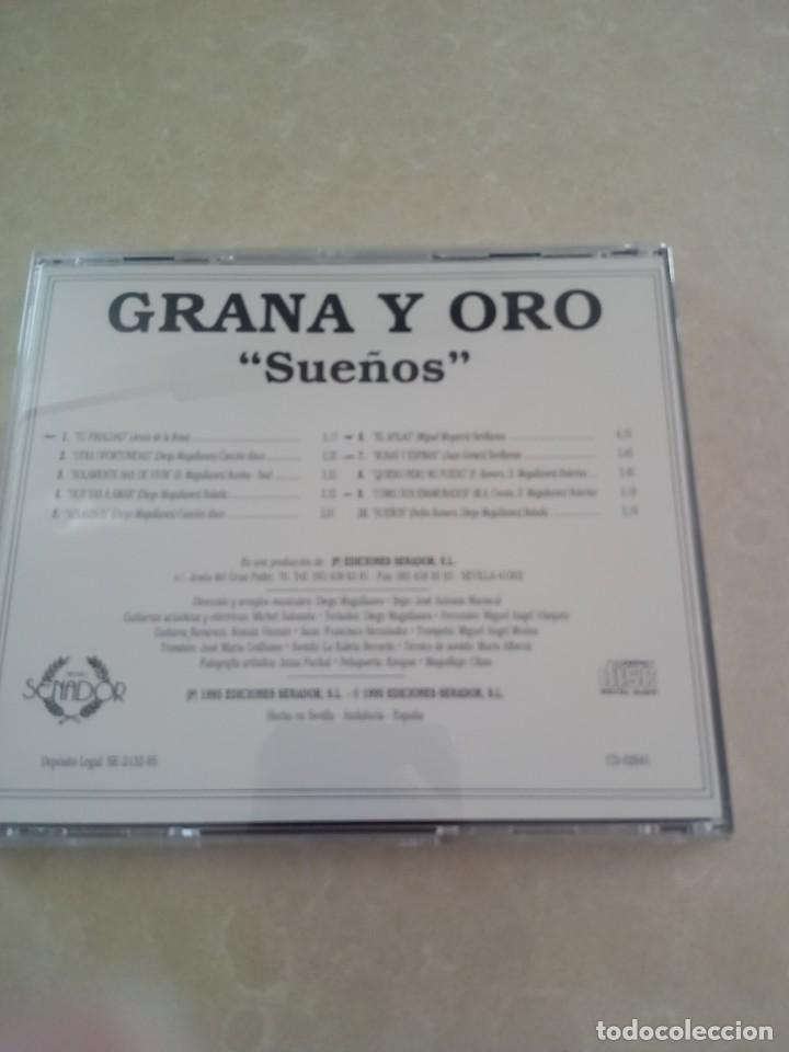 CDs de m&uacute;sica: Grana y oro. Sue&ntilde;os - Foto 2