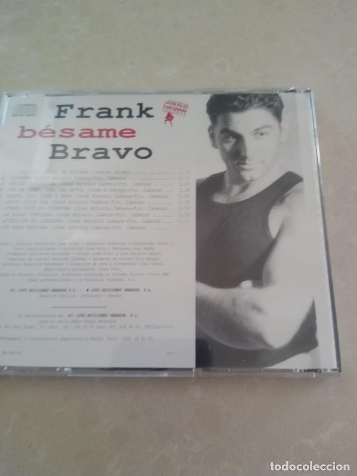 CDs de m&uacute;sica: Frank Bravo ,. B&eacute;same - Foto 2