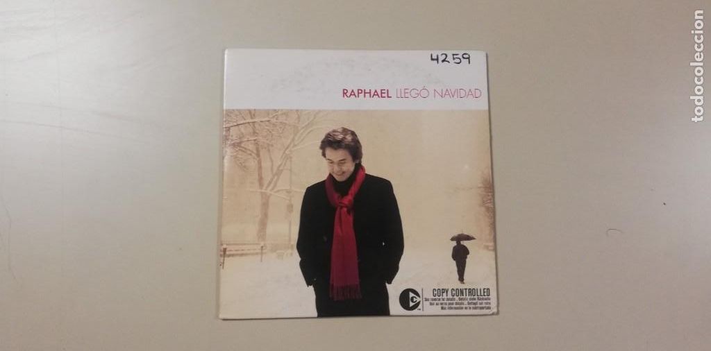 CDs de m&uacute;sica: 0520- RAPHAEL LLEGO NAVIDAD CD PROMO - Foto 1