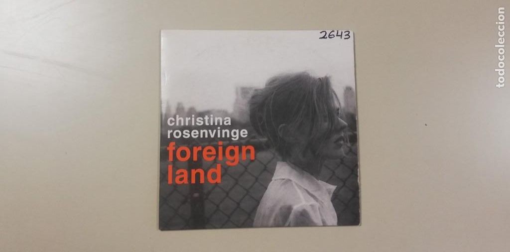 CD di Musica: 0520- CHRISTINA RESENVINGE FOREING LAND CD PROMO