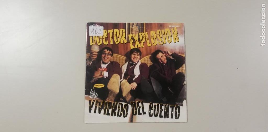 CD di Musica: 0520- DOCTOR EXPLOSION VIVIENDO DEL CUENTO CD PROMO