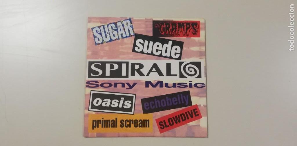 Musik-CDs: 0520- SUGAR SUEDE SPIRAL SONY MUSIC CD PROMO