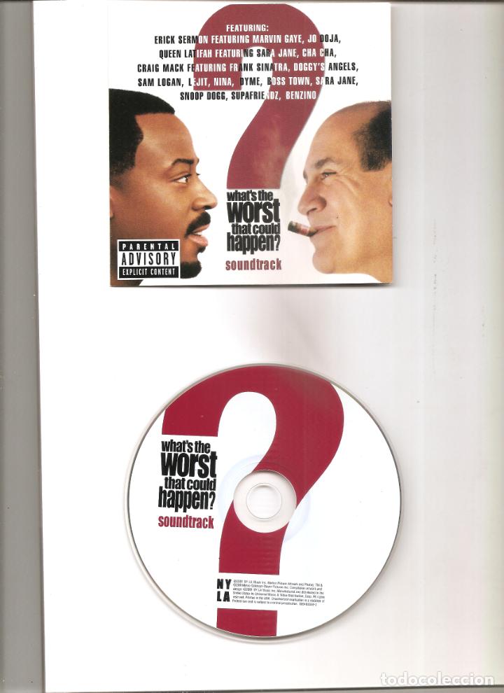 CDs de m&uacute;sica: WHAT,S THE WORST THAT COULD HAPPEN? - Foto 1