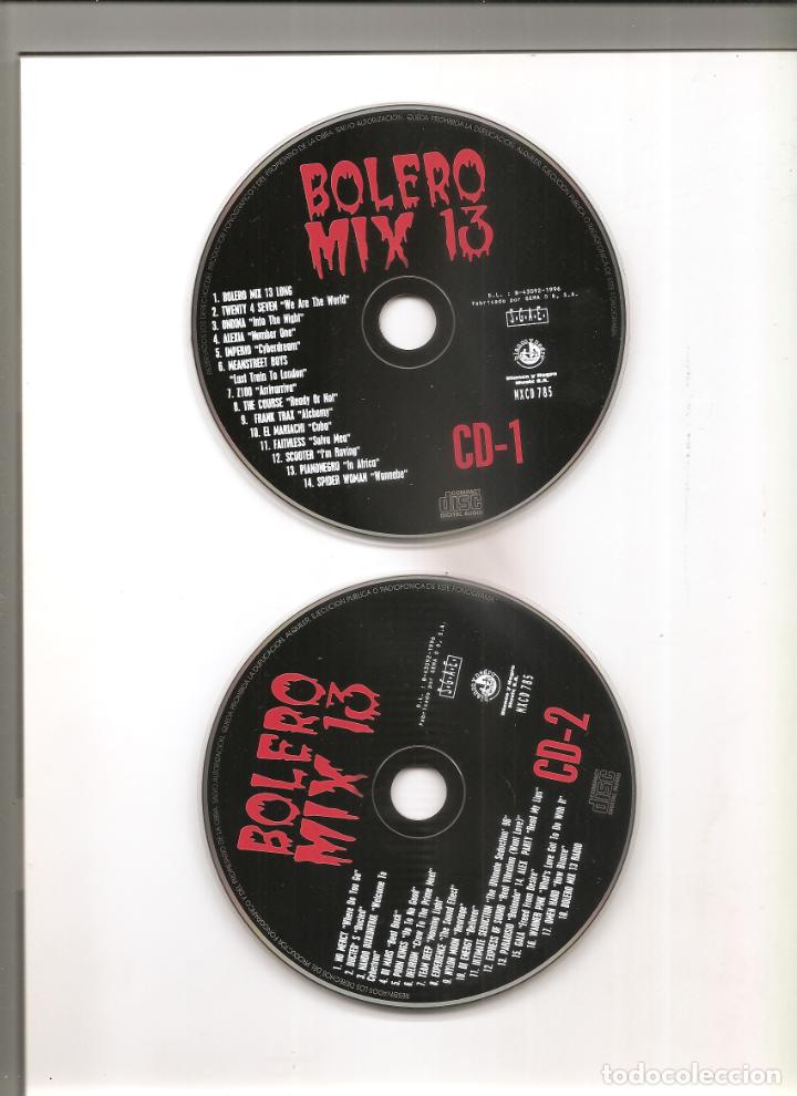 CDs de m&uacute;sica: BOLERO MIX 13.... 2CD. - Foto 1