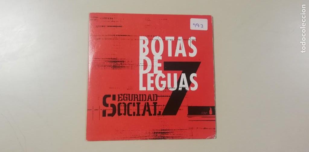 CD de M&uacute;sica: 0520- BOTA DE LEGUAS SEGURIDAD SOCIAL CD PROMO
