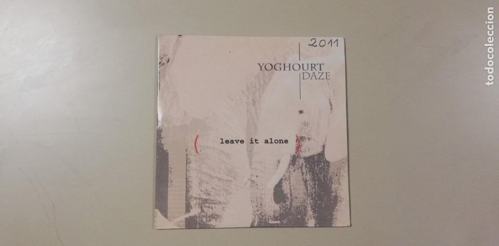 CD de M&uacute;sica: 0520- YOGHOURT DAZE LEVE IT ALONE CD PROMO