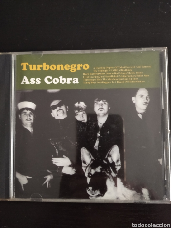 CDs de m&uacute;sica: TURBONEGRO Ass Cobra CD - Foto 1