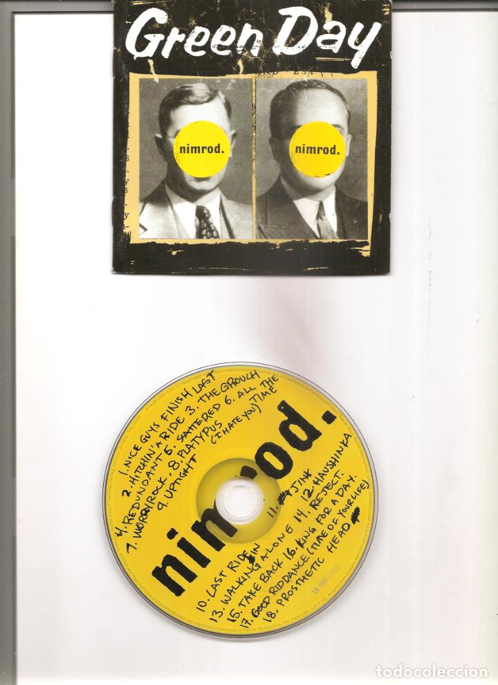 CDs de m&uacute;sica: GREEN DAY.... NIMROD - Foto 1