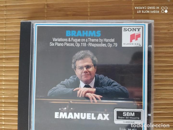 CDs de m&uacute;sica: CD VARIACIONES HANDEL, ETC, EMANUEL AX, SONY - Foto 1