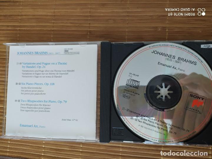 CDs de m&uacute;sica: CD VARIACIONES HANDEL, ETC, EMANUEL AX, SONY - Foto 2