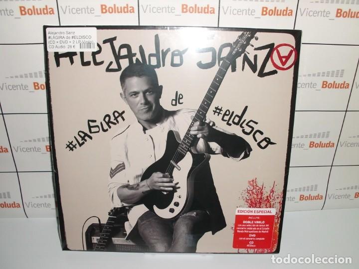 CDs de m&uacute;sica: Alejandro Sanz #LAGIRA de #ELDISCO (CD + DVD + 2 LP-Vinilo) - Foto 1
