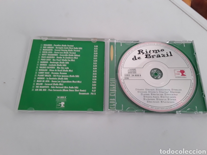 CDs de m&uacute;sica: Ritmo De Brasil Un,Dos,Tres CD - Foto 2