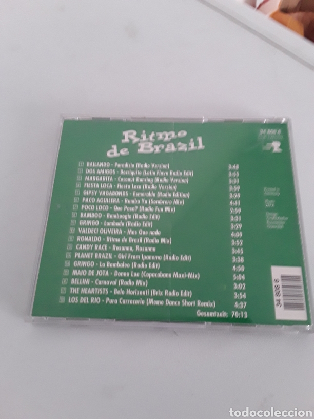 CDs de m&uacute;sica: Ritmo De Brasil Un,Dos,Tres CD - Foto 3