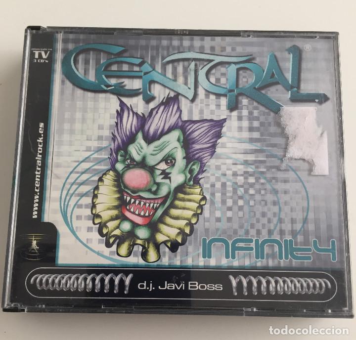 CDs de m&uacute;sica: CENTRAL - INFINITY - SESIONES DE DJS - ESTUCHE CON 3 DISCOS - Foto 1
