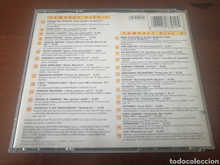 CDs de m&uacute;sica: 2 CD BOOM 7 CON LOQUILLO 1991 - Foto 2