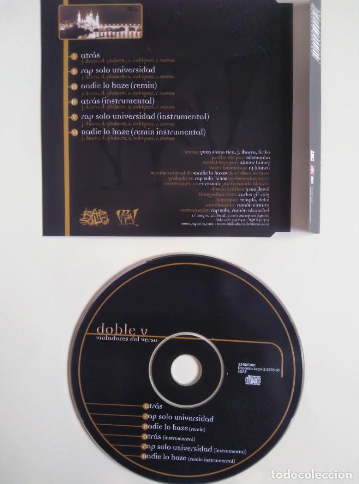 CDs de m&uacute;sica: CD MAXI - VIOLADORES DEL VERSO - ATR&Aacute;S - Foto 1