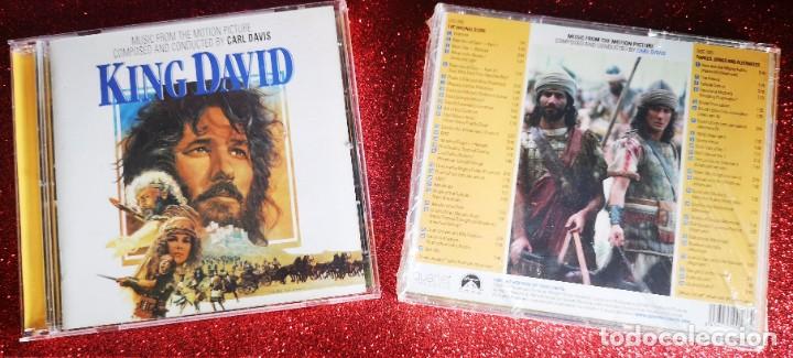 CDs de m&uacute;sica: Carl Davis - KING DAVID - BSO - 2CDs - Foto 3