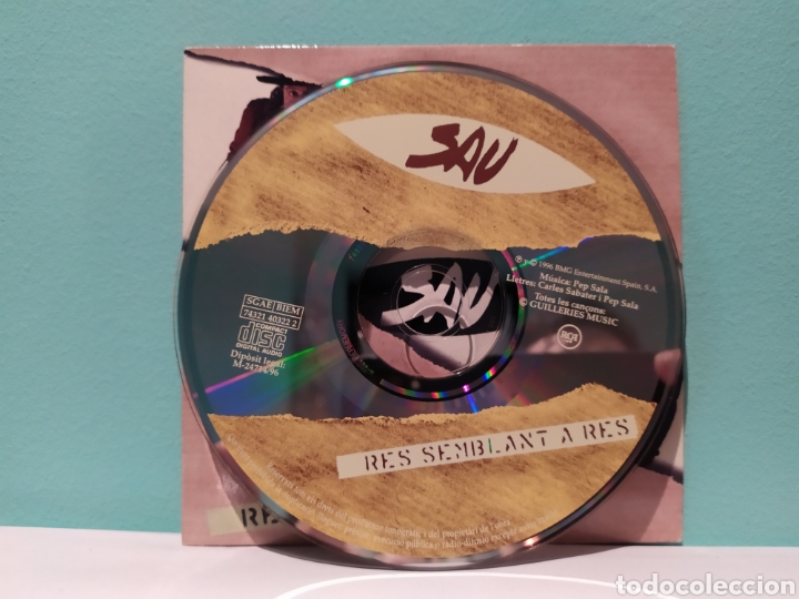 CDs de m&uacute;sica: Sau - Res Semblant a Res - Foto 3