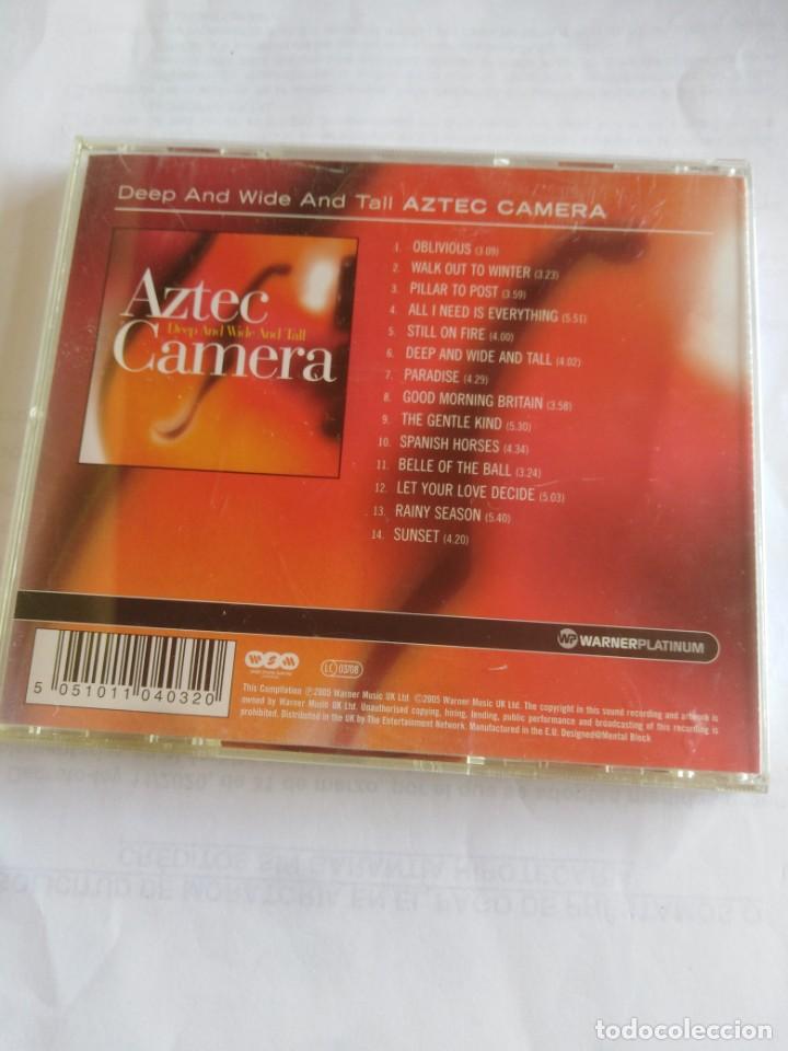CDs de m&uacute;sica: AZTEC CAMERA - DEEP AND WIDE AND TALL - Foto 2