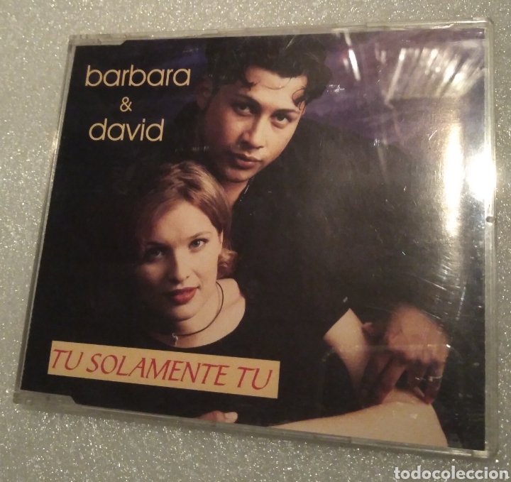CDs de m&uacute;sica: Barbara y David - Tu solamente t&uacute;. CD Single - Foto 1