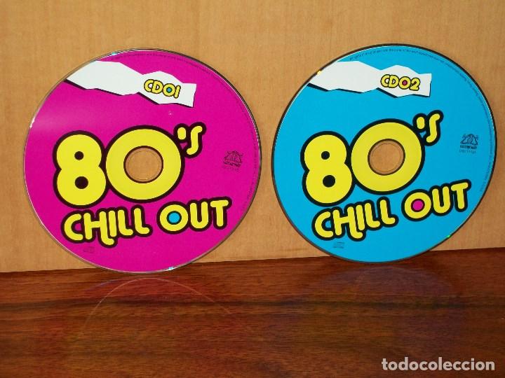 Music CDs: 80&acute;S CHILL OUT VOLUMEN 1 - DOBLE CD SIN CARATULAS, NI CAJA COMO NUEVOS