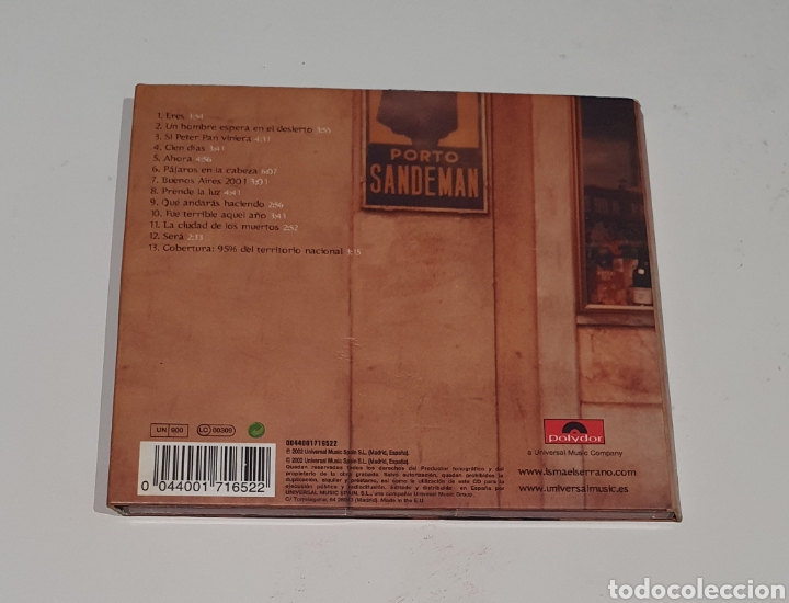 CDs de m&uacute;sica: ISMAEL SERRANO / CD DIGIPACK / LA TRAICI&Oacute;N DE WENDY - Foto 3