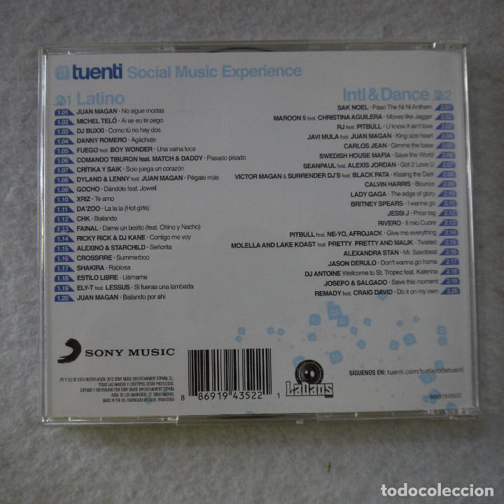 CDs de m&uacute;sica: TUENTI - SOCIAL MUSIC EXPERIENCE - 2 CD 2012 - Foto 2