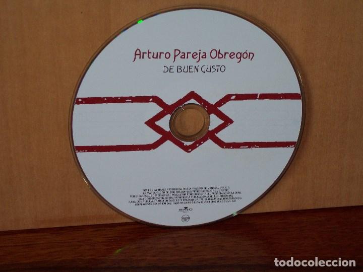 CD de M&uacute;sica: ARTURO PAREJA OBREGON - DE BUEN GUSTO - SOLO CD SIN CARATULAS, NI CAJA