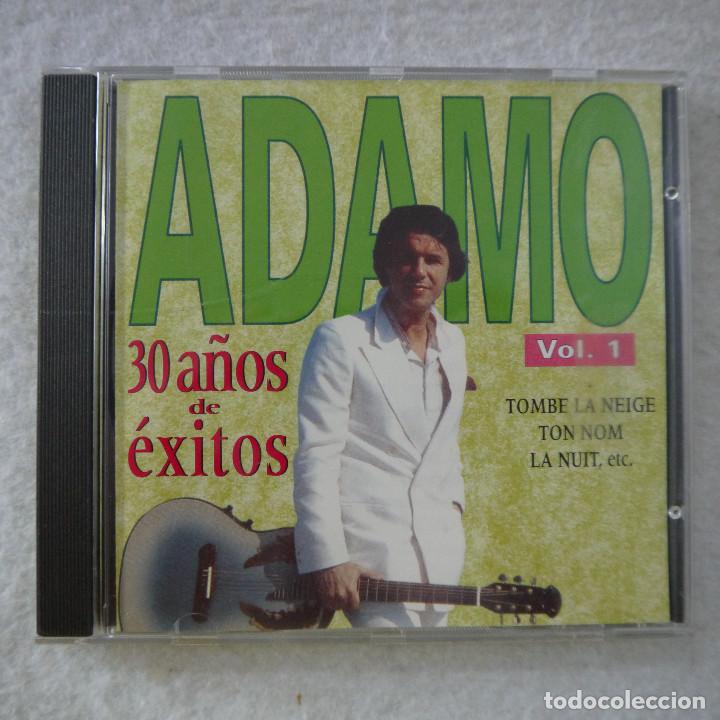 CDs de m&uacute;sica: ADAMO - 30 A&Ntilde;OS DE &Eacute;XITOS VOL. 1 - CD 1994 - Foto 1