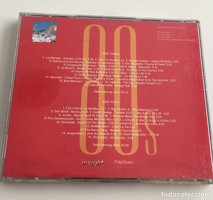 CDs de m&uacute;sica: TOTALLY 80s - DOS DISCOS - POLYGRAM - 1994 - Foto 2