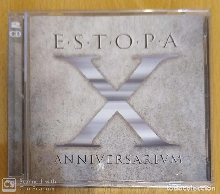 CDs de m&uacute;sica: ESTOPA (X ANNIVERSARIUM) 2 CDs 2009 - Foto 1
