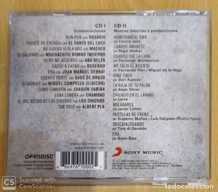 CDs de m&uacute;sica: ESTOPA (X ANNIVERSARIUM) 2 CDs 2009 - Foto 2