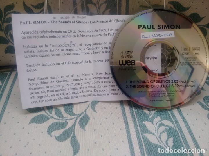CDs de m&uacute;sica: CD-SINGLE ( PROMOCION) DE PAUL SIMON - Foto 1