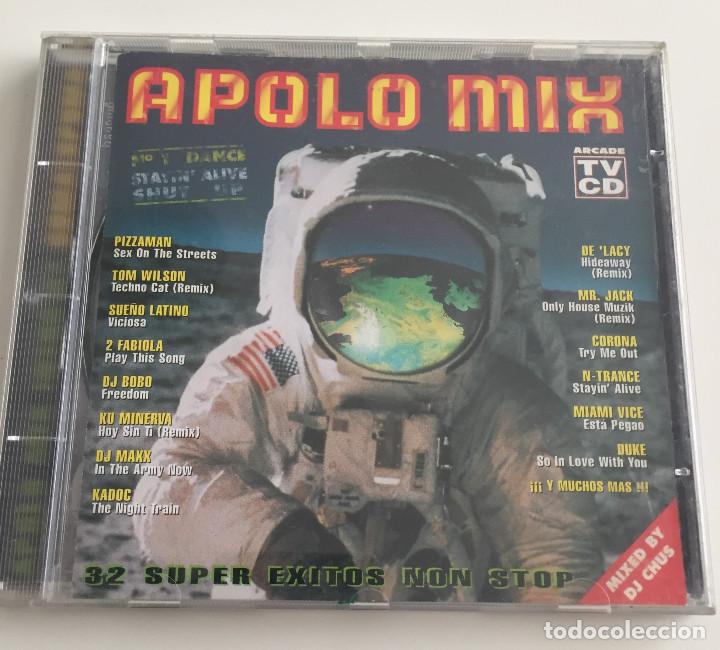 CDs de m&uacute;sica: APOLO MIX - 32 SUPER EXITOS NON STOP - ARCADE - SONY - 1995 - Foto 1