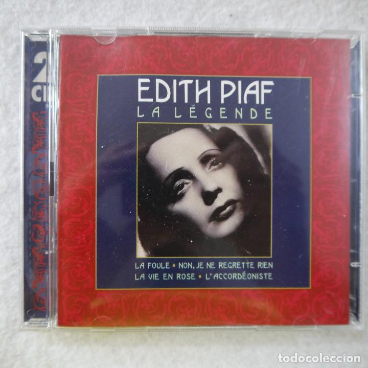 CDs de m&uacute;sica: EDITH PIAF - LA L&Eacute;GENDE - 2 CDS 1996 - Foto 1
