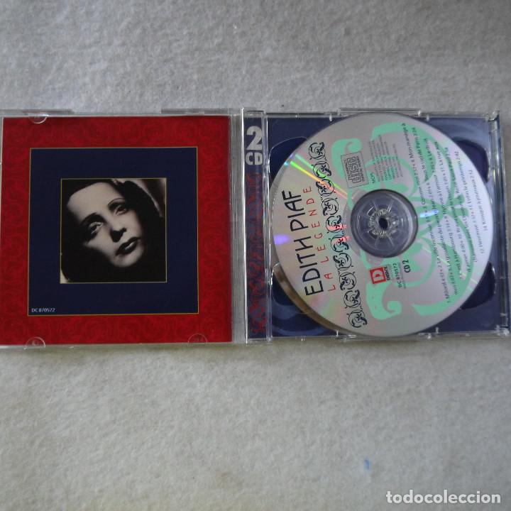 CDs de m&uacute;sica: EDITH PIAF - LA L&Eacute;GENDE - 2 CDS 1996 - Foto 2