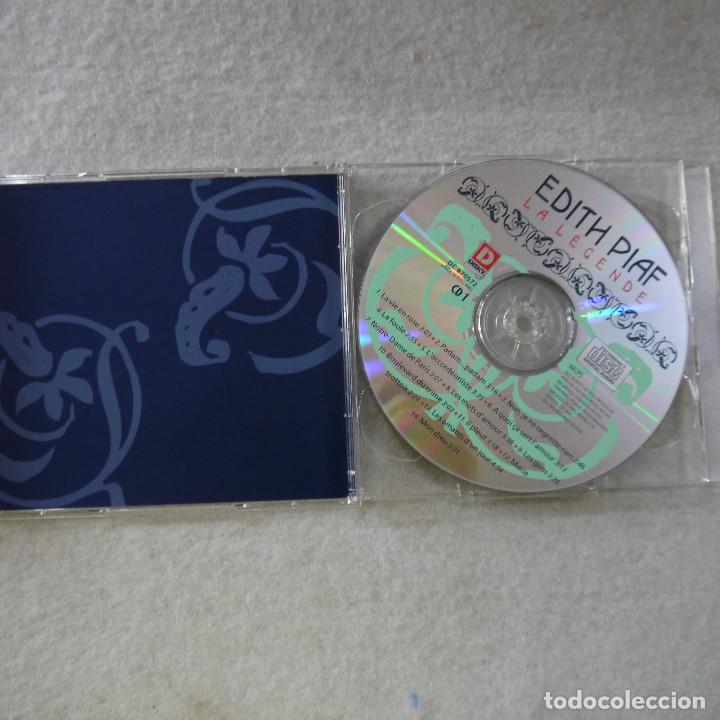 CDs de m&uacute;sica: EDITH PIAF - LA L&Eacute;GENDE - 2 CDS 1996 - Foto 3