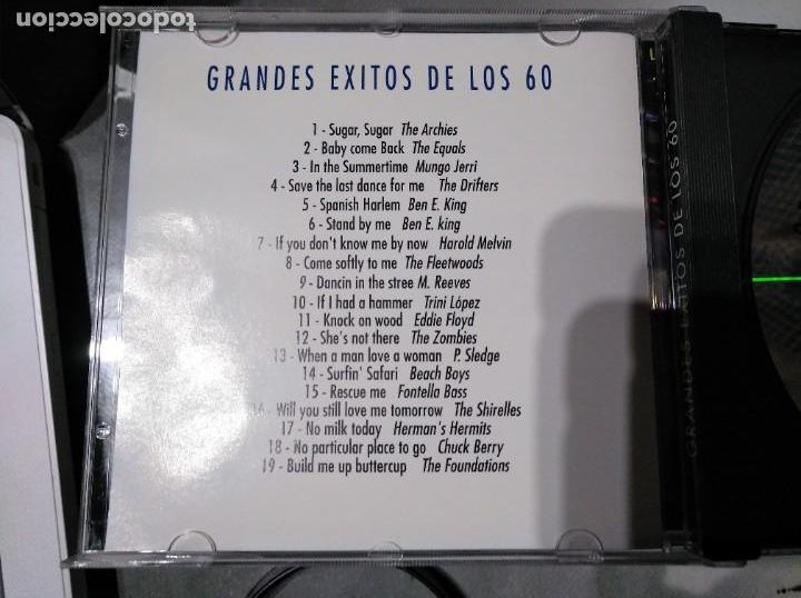 CDs de m&uacute;sica: GRANDES EXITOS DE LOS 60 - - Foto 2