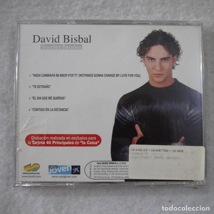 CDs de m&uacute;sica: DAVID BISBAL - GRANDES BALADAS - CD 2002 - Foto 2