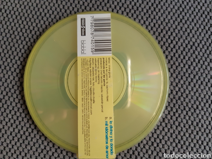 CDs de m&uacute;sica: divina lo divino. cd mini single. 2001, Argentina - Foto 2