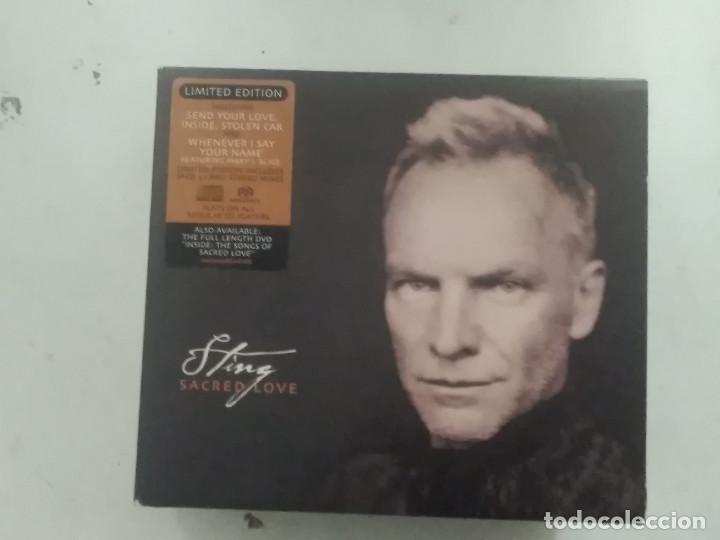 CDs de m&uacute;sica: STING - SACRED LOVE - CD -471