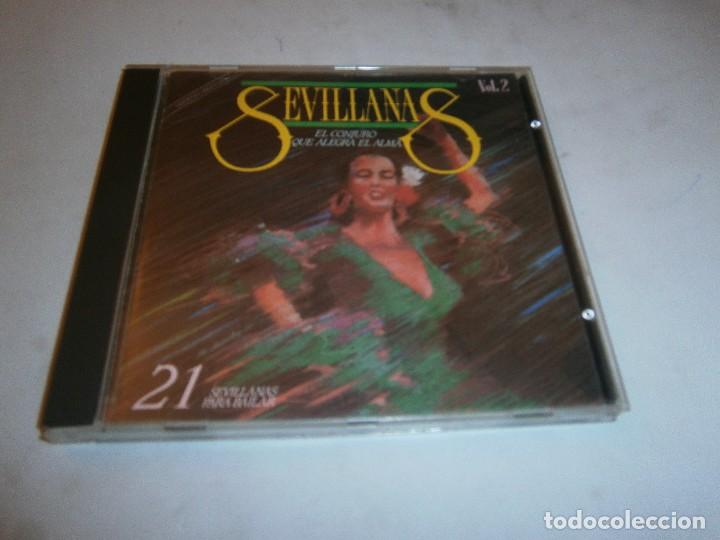 Music CDs: SEVILLANAS EL CONJURO QUE ALEGRA EL ALMA VOL. 2 CD 21 SEVILLANAS PARA BAILAR