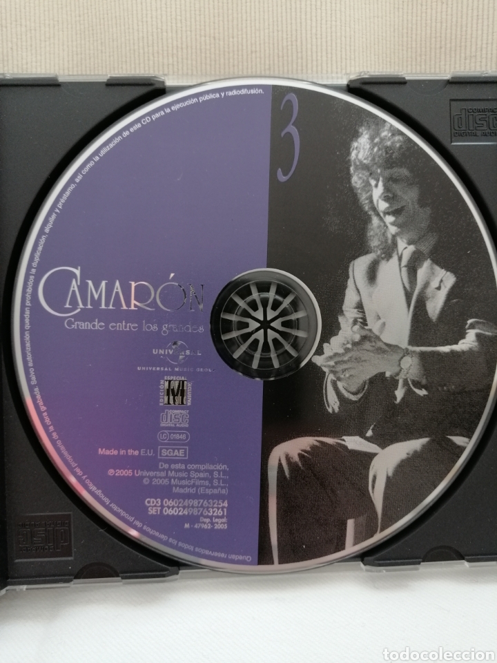 CDs de m&uacute;sica: Camar&oacute;n de la Isla Triple CD. - Foto 4