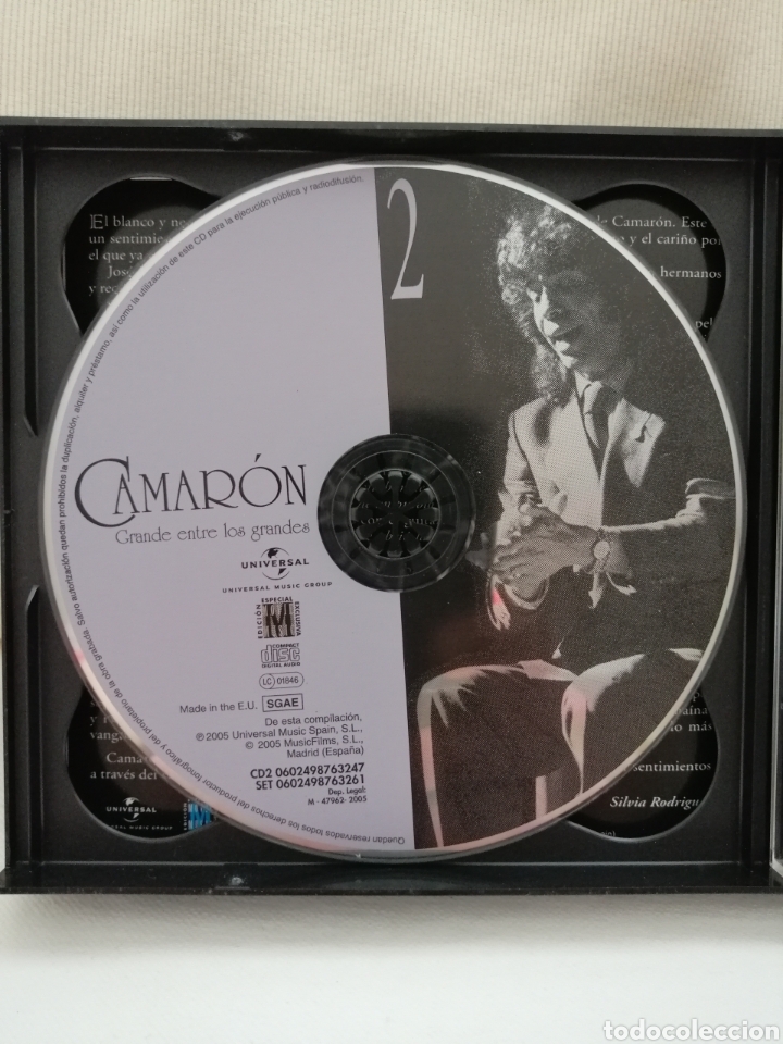 CDs de m&uacute;sica: Camar&oacute;n de la Isla Triple CD. - Foto 5