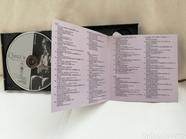 CDs de m&uacute;sica: Camar&oacute;n de la Isla Triple CD. - Foto 6